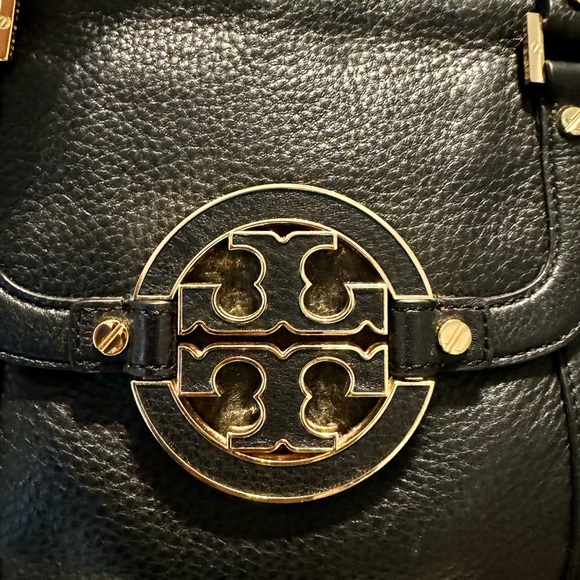 🔥Tory Burch Black Leather Sachel Bag🔥 - Picture 2 of 8